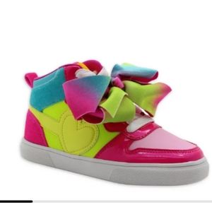 Nickelodeon JoJo siwa girl athlete high top sneakers size 9